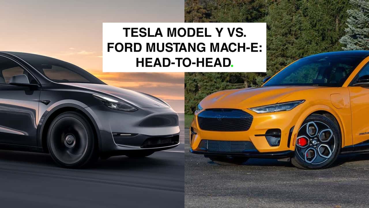 Tesla Model Y Vs. Ford Mustang Mach-E Comparison