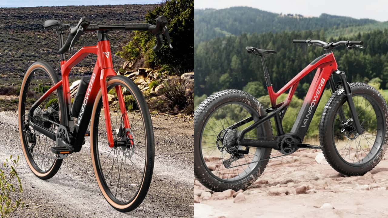 Vanpowers Starts 2024 Strong With New E-Gravel And E-Mountain Bikes